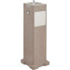 Global Industrial™ Outdoor Pedestal Drinking Fountain Rotocast Granite Finish
