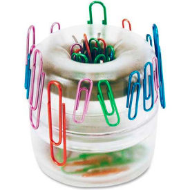 Officemate®Paper Clip Holder 3"" x 3"" Clear