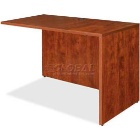 Lorell® Return Shell - 48""W x 24""D x 29-1/2""H Cherry - Essentials Series