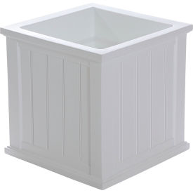 Mayne® Cape Cod 20"" x 20"" Square Planter White