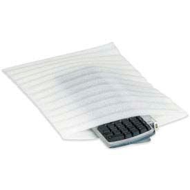 Flush Cut Foam Pouches 5""W x 8""Lx 1/8"" Thick White 400/Pack
