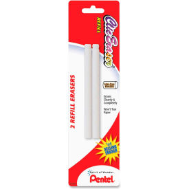 Pentel® Eraser Refill Nonabrasive 2/PK White