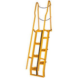 Alternating Stair 10' 16-Step 68° Angle - ATS-10-68