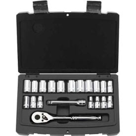 Stanley 92-802 1/4"" Drive 20 Piece Mechanic's Tool Set