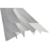 Extruded Aluminum Hose & Cable Crossover Silver 60"" x 21-1/8"" x 3-9/16""