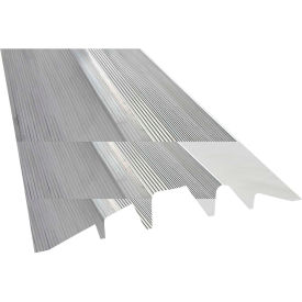 Extruded Aluminum Hose & Cable Crossover Silver 60"" x 21-1/8"" x 3-9/16""