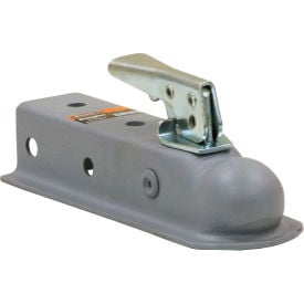 Buyers Products Straight Tongue Coupler w/ 2"" Ball 2"" Channel  - 0091058