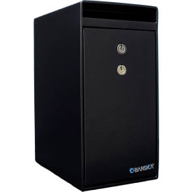Barska® Dual Key Depository Safe 0.27 Cubic Feet 9""W x 6""D x 12""H - Black