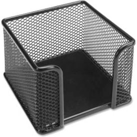 Lorell® Mesh Memo Holder Black