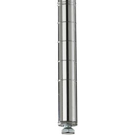 Stationary Post For Metro Open-Wire Shelving - 74-5/8""