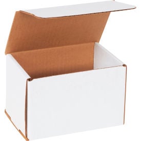 Global Industrial™ Corrugated Mailers 6""L x 4""W x 4""H White