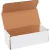 Global Industrial™ Corrugated Mailers 9""L x 4""W x 3""H White