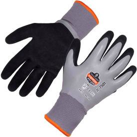 Ergodyne® ProFlex® 7501 Coated Waterproof Winter Work Gloves Medium Gray