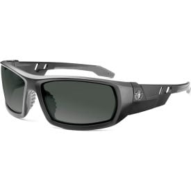 Ergodyne® Skullerz® ODIN-AFAS Safety Glasses Smoke Lens Matte Black Frame