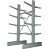 Global Industrial Double Sided Cantilever Rack Starter 2"" Lip48""Wx60""Dx96""H - Best Value Series