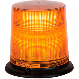Buyers Amber 12 LED Beacon Light With Tall Lens 6.75"" Diameter x 6.625"" Tall - SL695A
