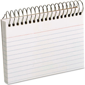 Oxford® Spiral Index Cards 40282 3"" x 5"" White 1 Each