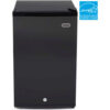 Whynter Counter Height Upright Freezer With Lock Solid Door 3 Cu. Ft. Black
