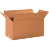 Global Industrial™ Long Cardboard Corrugated Boxes 20""L x 10""W x 10""H Kraft