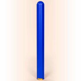 Eagle Ribbed Bollard Post Sleeve 8"" Blue