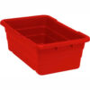 Cross Stack Nest Tote Tub TUB2516-8 - 25-1/8 x 16 x 8-1/2 Red