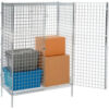 Nexel® 1 Shelf Poly-Z-Brite® Security Wire Shelving Unit 36""W x 18""D x 66""H