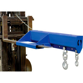 Shorty Forklift Jib Boom Crane 24"" Centers 8000 Lbs. Capacity