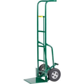 Little Giant® 60"" Tall Hand Truck with Foot Kick TF-370-10 - 10"" Solid Rubber