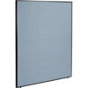 Interion® Office Partition Panel 60-1/4""W x 72""H Blue