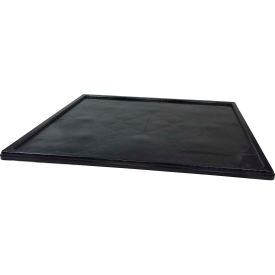 Lid for Global Industrial™ Folding Bulk Shipping Container 48""L x 40""W Dark Gray