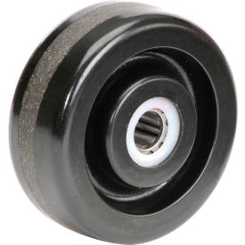Global Industrial™ 4"" x 1-1/2"" Molded Plastic Wheel - Axle Size 5/8""