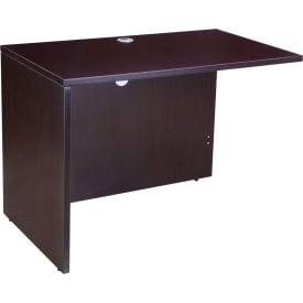 Boss Reversible Desk Return - 36""W x 24""D - Mocha