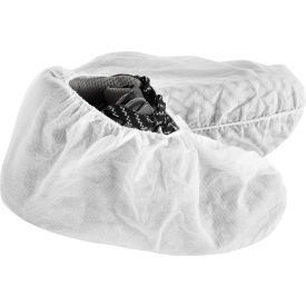 Global Industrial™ Standard Disposable Shoe Covers Size 12-15 White 150 Pairs/Case