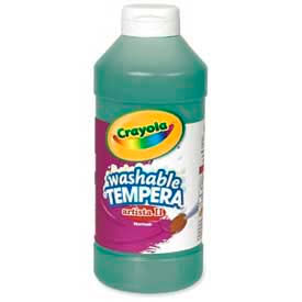 Crayola® Artista II® Washable Tempera Paint Nontoxic 16 oz. Green