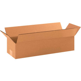 Global Industrial™ Long Cardboard Corrugated Boxes 19""L x 6""W x 4""H Kraft