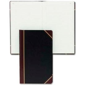 Rediform Accounting Planner Record Rule 8-5/8"" x 14-1/2"" Black