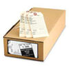 Avery® Duplicate Repair Tags Numbered 1 to 500 5-1/4"" x 2-5/8"" Manila 500 Tags/Box