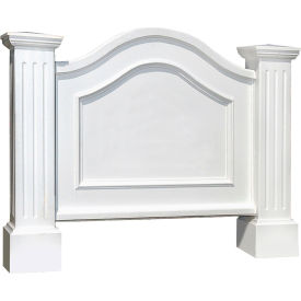 Mayne Nantucket Address Sign 5820-W - 32""H White