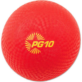 Champion Sports PG10 Playground Ball 10"" Red