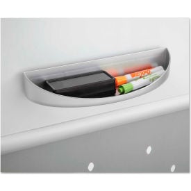 Safco® Magnetic Eraser Tray for Whiteboards Silver