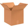 Global Industrial™ Cube Cardboard Corrugated Boxes 12""L x 12""W x 12""H Kraft