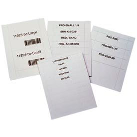 Aigner Laser Insert Sheets Letter Size 3"" x 5"" Size Pack of 200