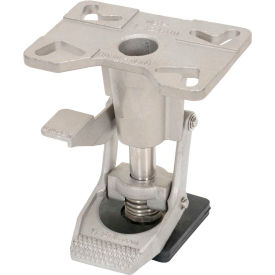 Adjustable Height Stainless Steel Floor Lock FL-ADJ-810-SS for 6"" & 8"" Casters