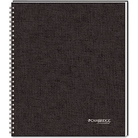 Mead® Cambridge Limited® Business Notebook Ruled Letter White 80 Sheets/Pad