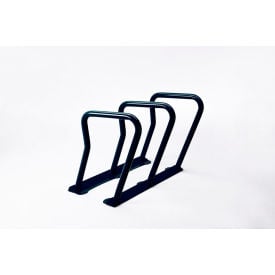 Surf 6 Bike Capacity Steel Bike Rack Black
