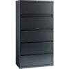 Hirsh Industries® HL10000 Series® Lateral File 36"" Wide 5-Drawer - Charcoal