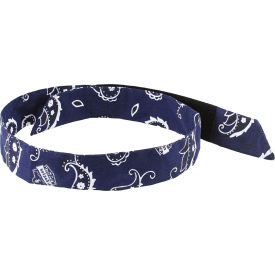 Ergodyne® Chill-Its® 6705 Evaporative Cooling Bandana H & L Navy Western One Size