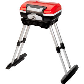 Cuisinart Petit Gourmet Portable Outdoor LP Gas Grill w/ Versa Stand