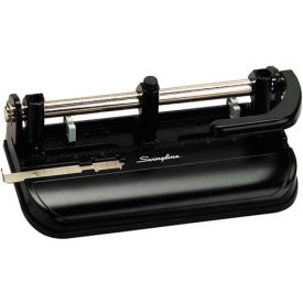 Swingline® Lever Handle Heavy Duty Punch 2 - 7 Holes 32 Sheets Black