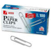 Acco® Jumbo Paper Clips Silver 1000/Pack